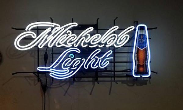 Custom Michelob Light Neon Sign Real Neon Light