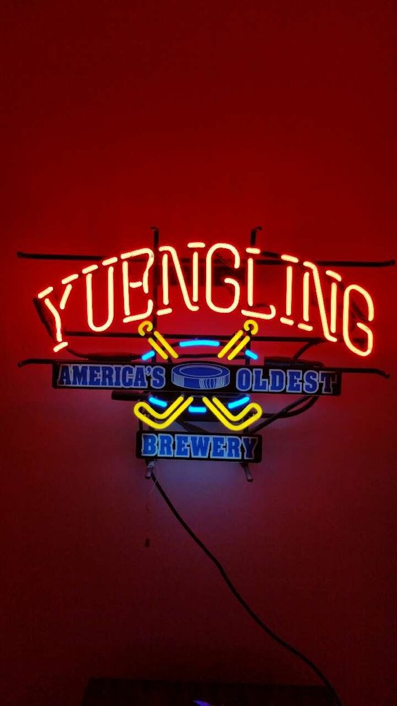 Custom Yuengling Hockey NHL Neon Sign Displaly Store Beer Bar Neon Light Real Neon Light