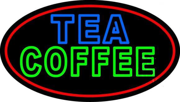 Custom Tea And Coffee Neon Sign Real Neon Light