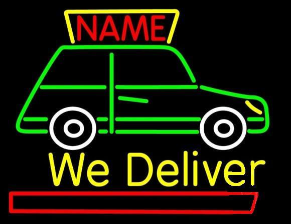 Custom Custom We Deliver Neon Sign Real Neon Light