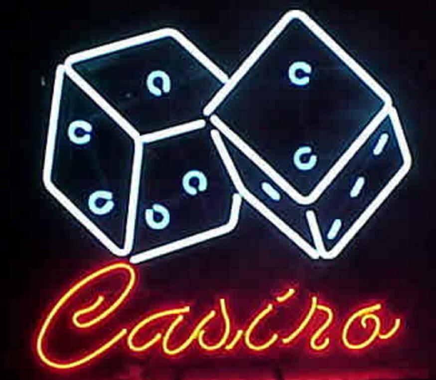 Custom Casino Poker Neon Sign