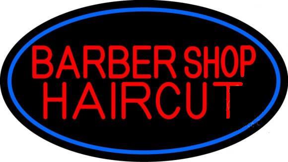 Custom Barber Shop Haircut Salon Neon Sign Real Neon Light