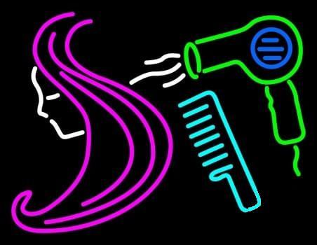 Custom Barber Shop Haircut Salon Neon Sign Real Neon Light