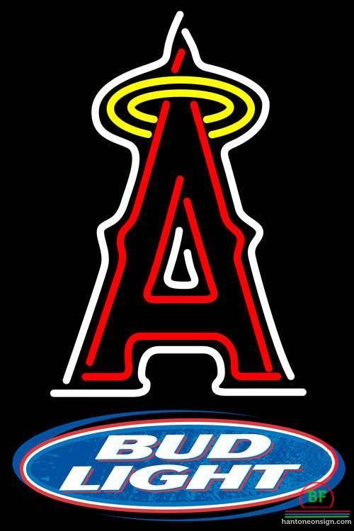 Custom Bud Light Anaheim Angels Neon Sign MLB Teams Neon Light