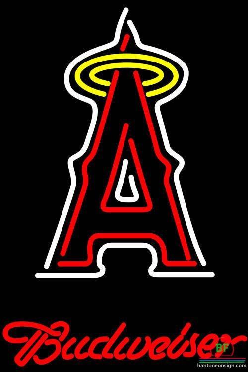 Custom Budweiser Anaheim Angels Neon Sign MLB Teams Neon Light