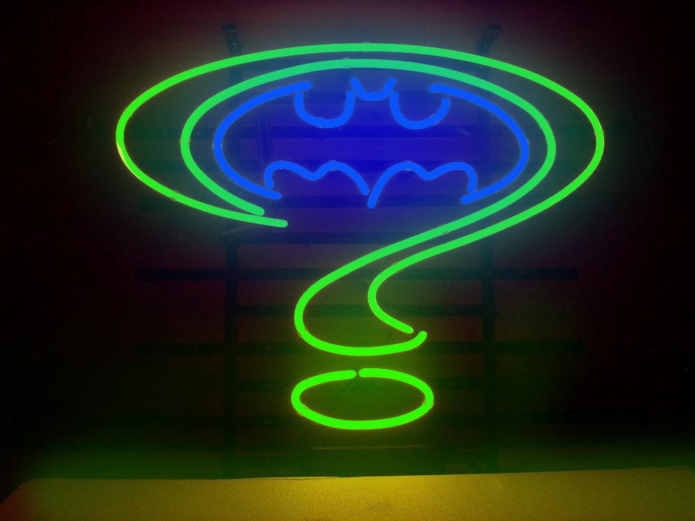 Custom Batman Forever Logo Neon Sign