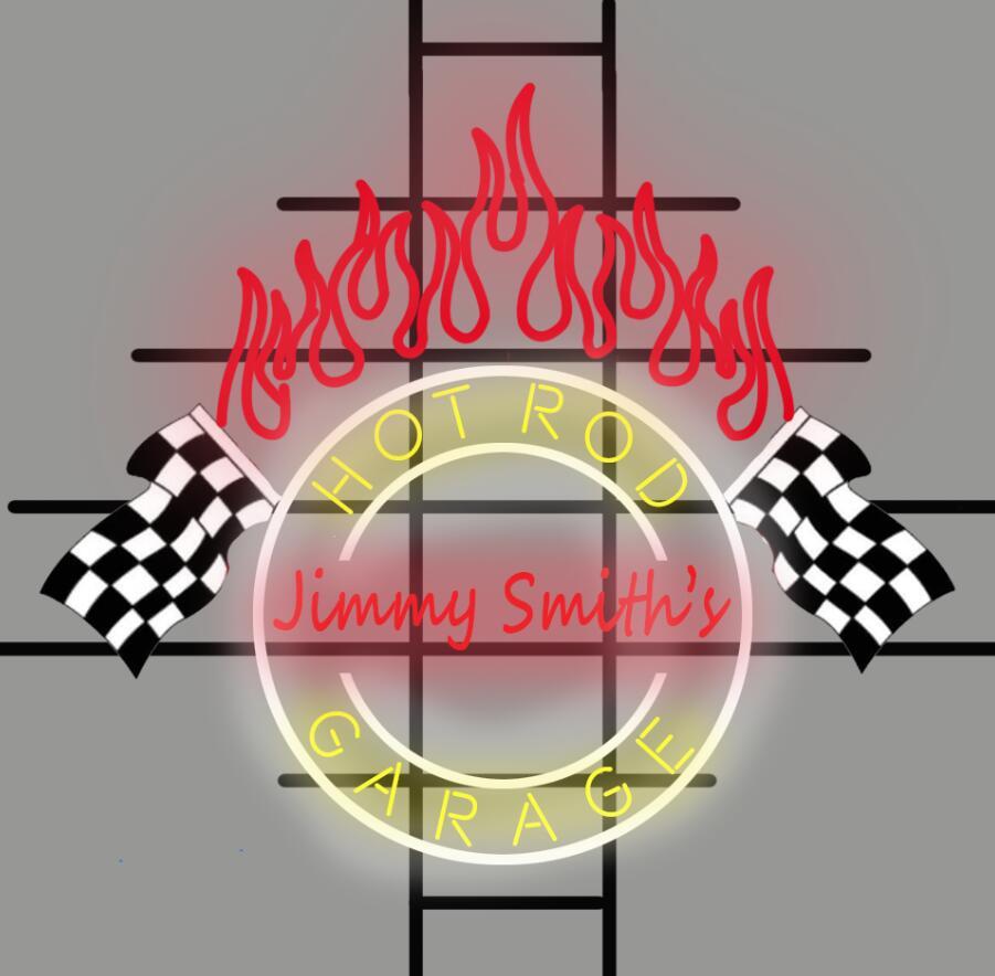 Custom Custom Garage Neon Sign Real Tube Neon Light