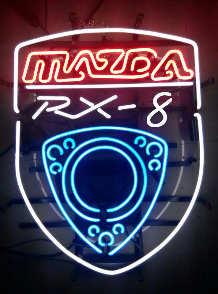 Custom Mazda Rx-8 Neon Sign Real Neon Light