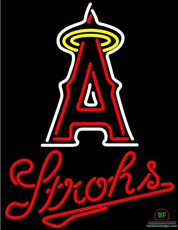 Custom Strohs Anaheim Angels Neon Sign MLB Teams Neon Light