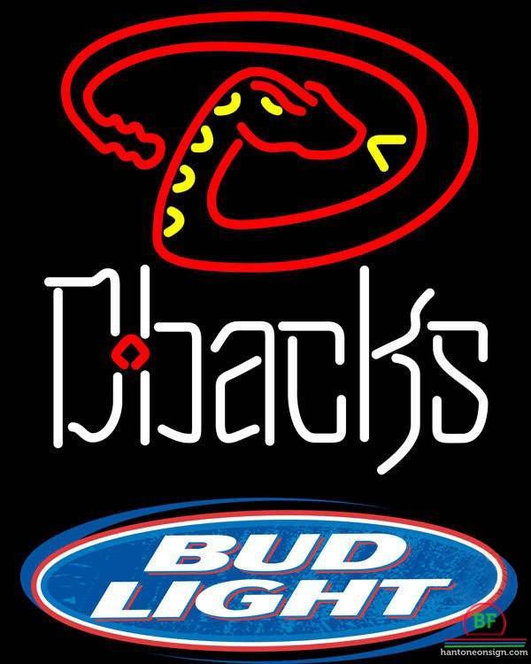 Custom Bud Light Arizona Diamondbacks Neon Sign MLB Teams Neon Light