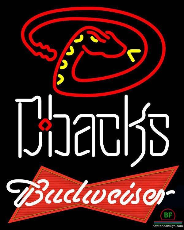 Custom Budweiser Arizona Diamondbacks Neon Sign MLB Teams Neon Light