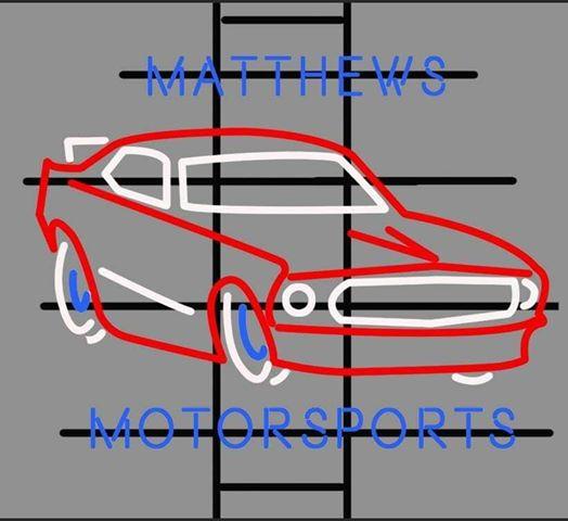 Custom Matthews Motorsports Auto Car Racing Neon Sign Tube Neon Light
