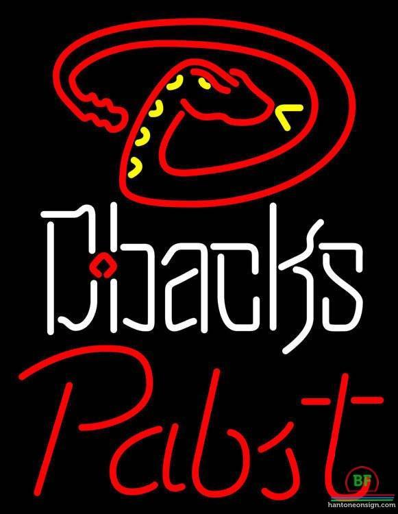 Custom Pabst Arizona Diamondbacks Neon Sign MLB Teams Neon Light