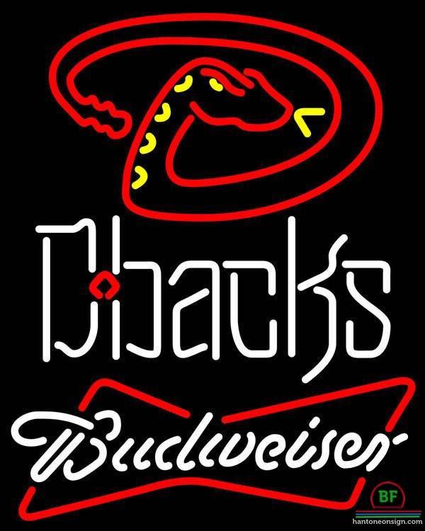 Custom Budweiser Arizona Diamondbacks Neon Sign MLB Teams Neon Light