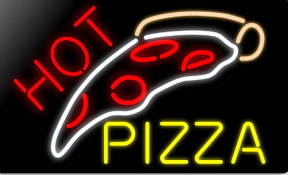 Custom Hot Pizza Neon Sign