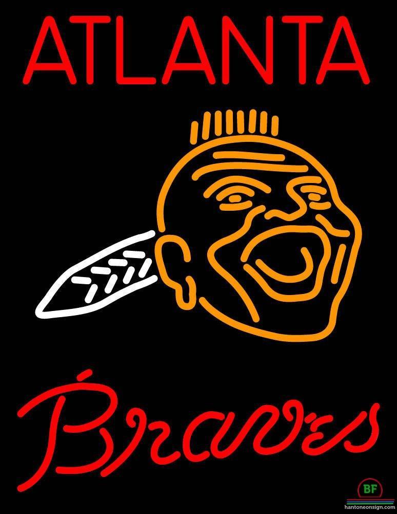 Custom Atlanta Braves Neon Sign MLB Teams Neon Light