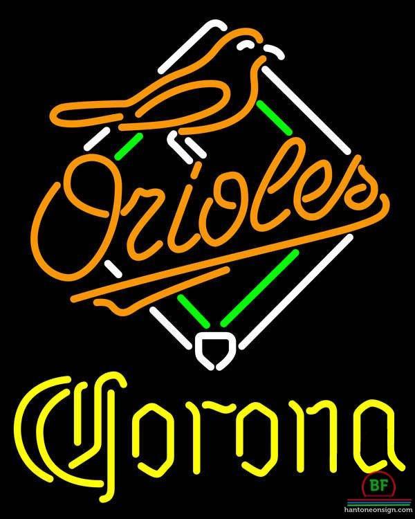 Custom Corona Baltimore Orioles Neon Sign MLB Teams Neon Light