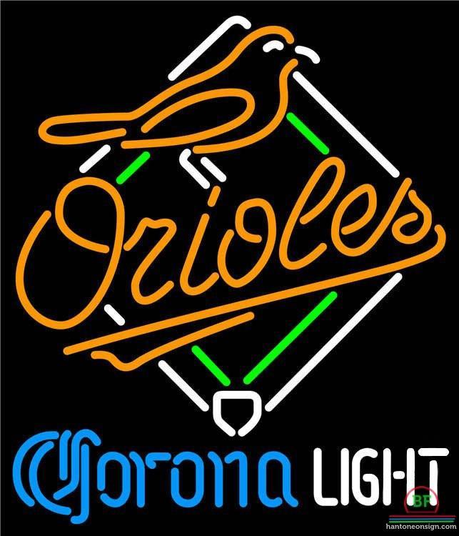 Custom Corona Light Baltimore Orioles Neon Sign MLB Teams Neon Light