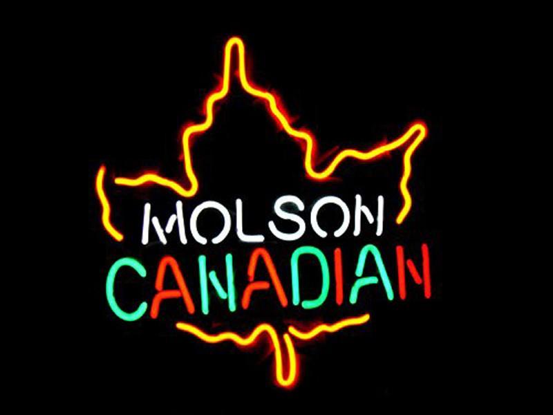 Custom Molson Canadian Neon Sign