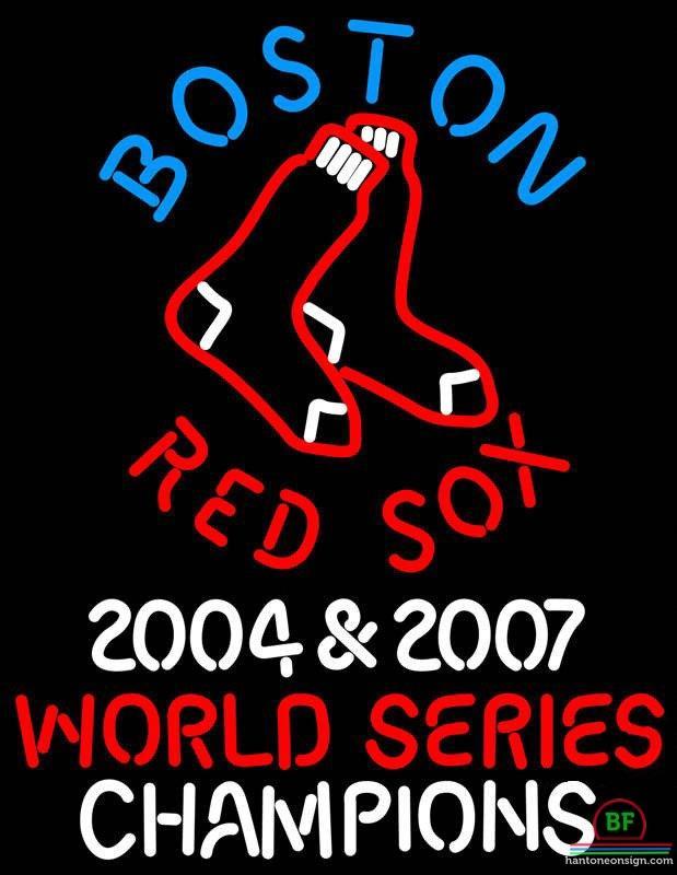 Custom Boston Red Sox Neon Sign MLB Teams Neon Light