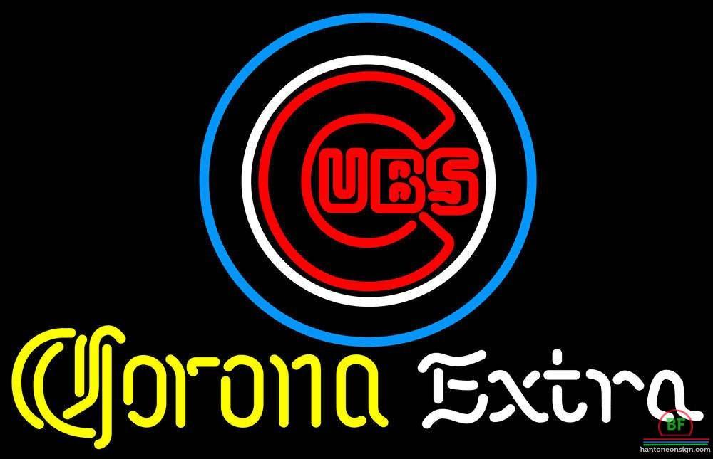 Custom Corona Extra Chicago Cubs Neon Sign MLB Teams Neon Light