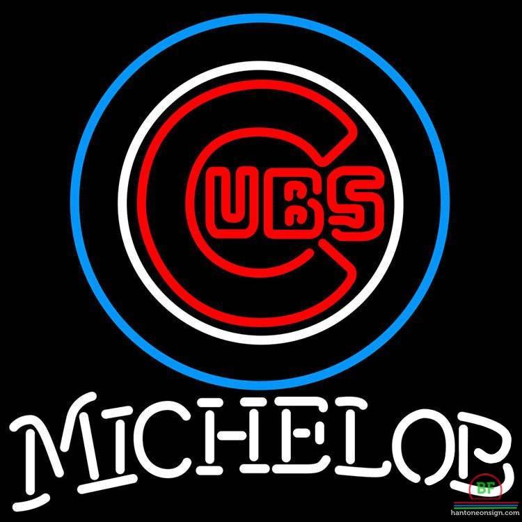 Custom Michelob Chicago Cubs Neon Sign MLB Teams Neon Light