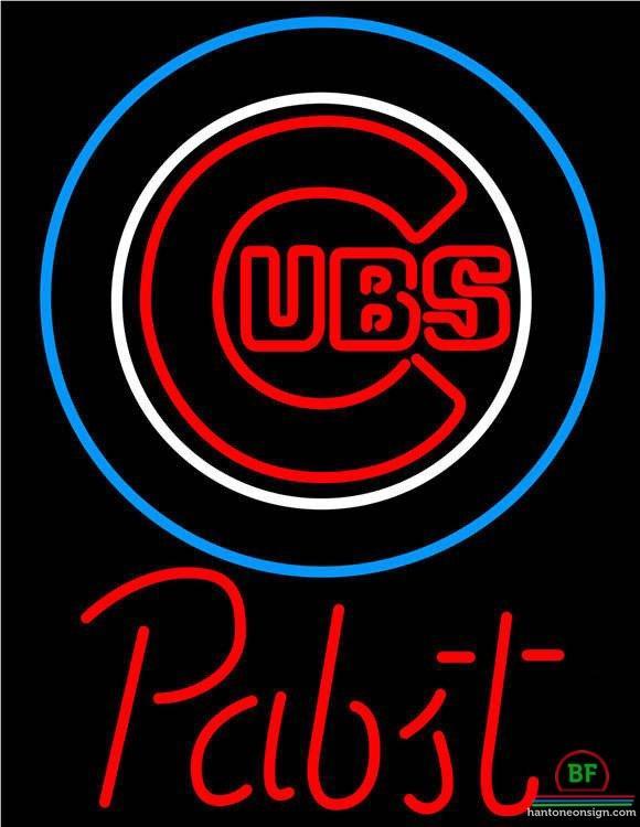 Custom Pabst Chicago Cubs Neon Sign MLB Teams Neon Light