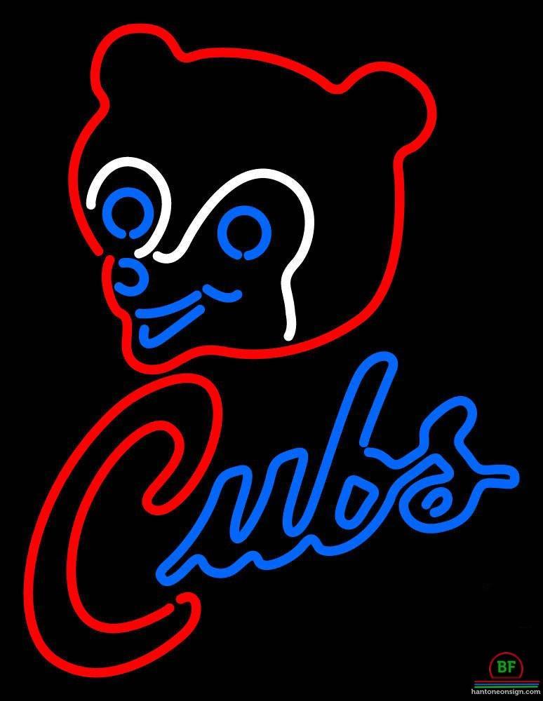 Custom Chicago Cubs LOGO Neon Sign MLB Teams Neon Light