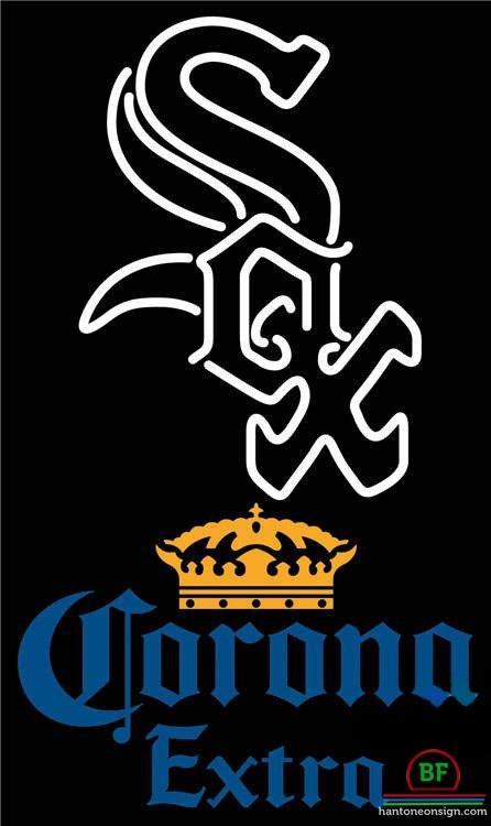 Custom Corona Extra Chicago White Sox Neon Sign MLB Teams Neon Light