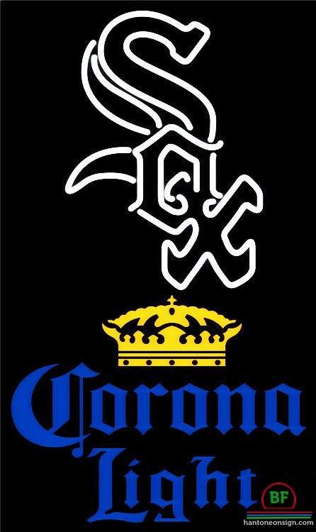 Custom Corona Light Chicago White Sox Neon Sign MLB Teams Neon Light