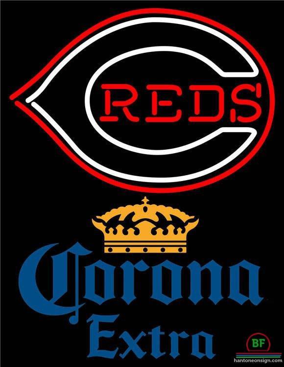 Custom Corona Extra Cincinnati Reds Neon Sign MLB Teams Neon Light