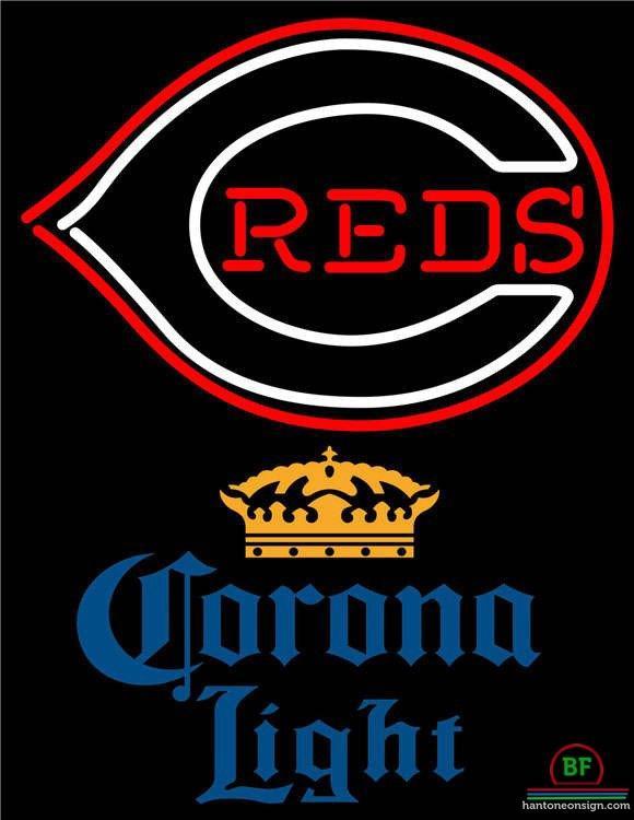 Custom Corona Light Cincinnati Reds Neon Sign MLB Teams Neon Light