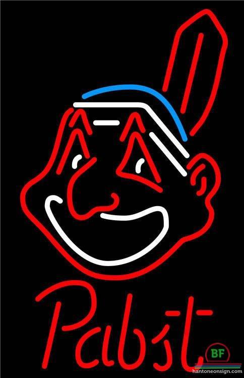 Custom Pabst Cleveland Indians Neon Sign MLB Teams Neon Light