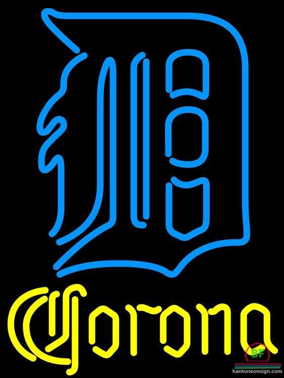 Custom Corona Detroit Tigers Neon Sign MLB Teams Neon Light