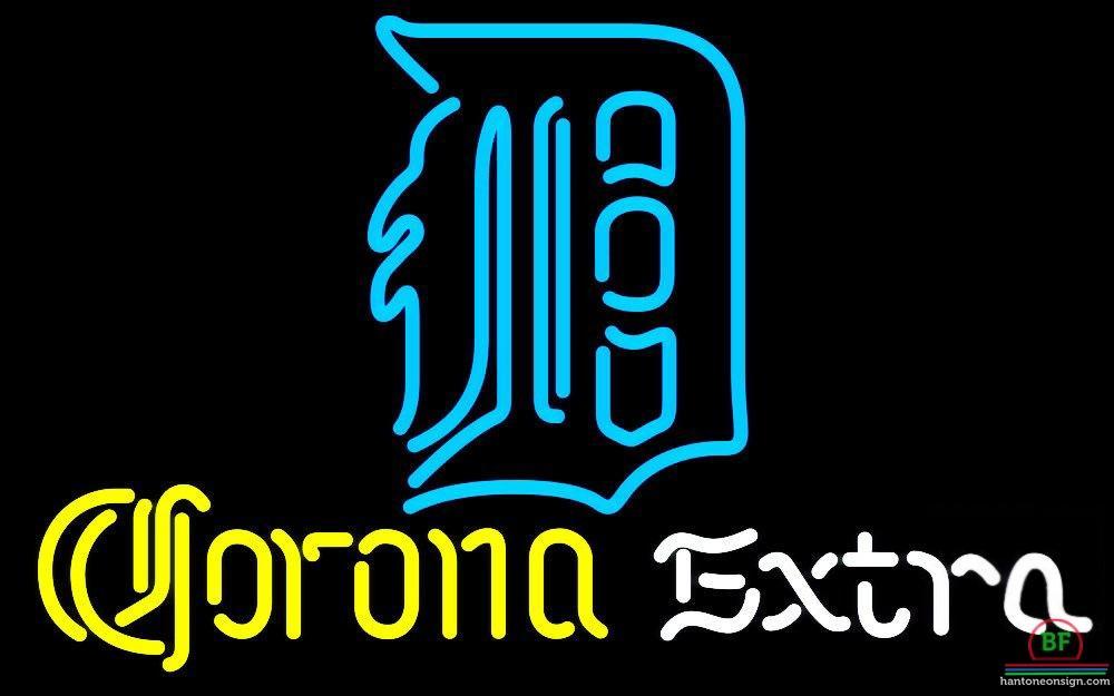 Custom Corona Extra Detroit Tigers Neon Sign MLB Teams Neon Light