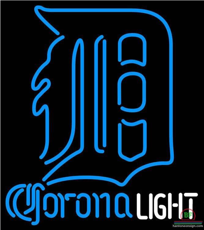 Custom Corona Light Detroit Tigers Neon Sign MLB Teams Neon Light