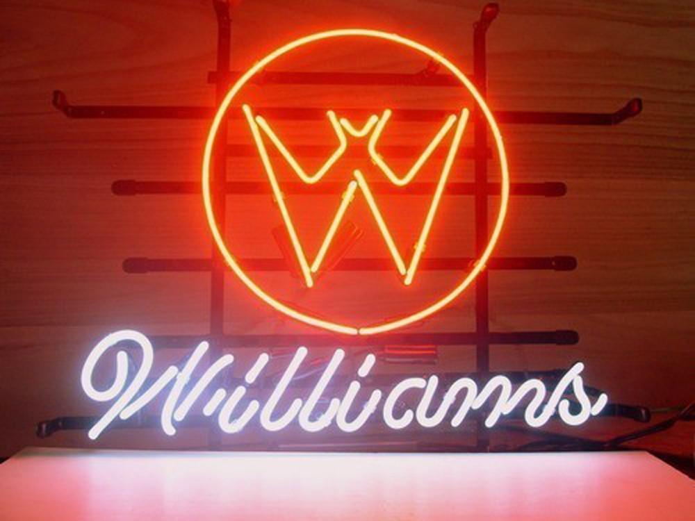Custom Williams Bat Neon Sign Real Neon Light