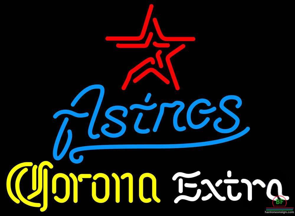 Custom Corona Extra Houston Astros Neon Sign MLB Teams Neon Light