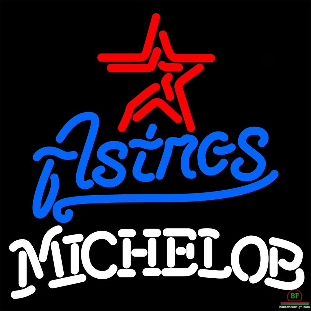 Custom Michelob Houston Astros Neon Sign MLB Teams Neon Light