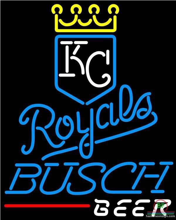 Custom Busch Beer Kansas City Royals Neon Sign MLB Teams Neon Light