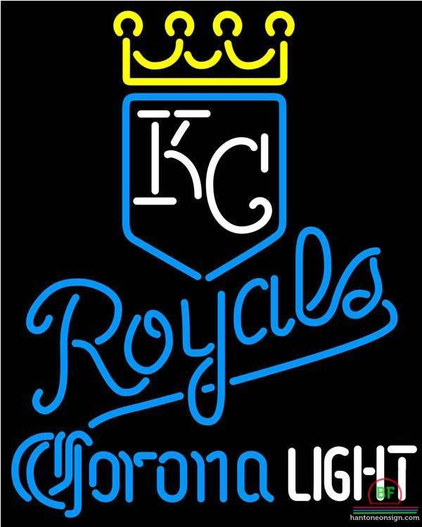 Custom Corona Light Kansas City Royals Neon Sign MLB Teams Neon Light