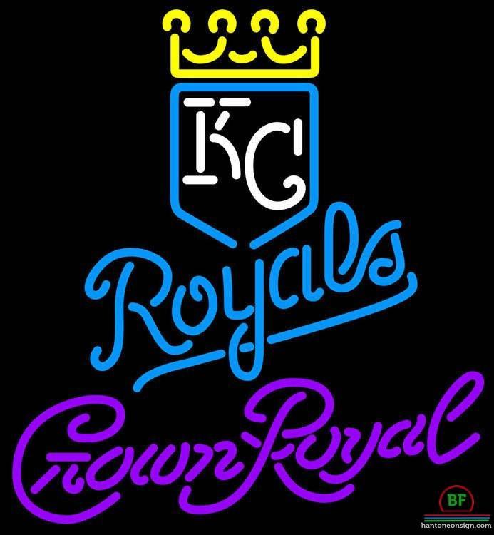 Custom Crown Royal Kansas City Royals Neon Sign MLB Teams Neon Light