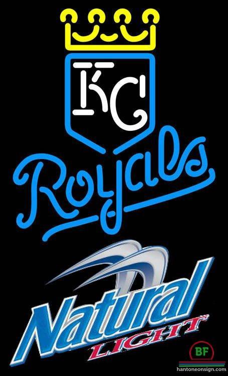 Custom Natural Light Kansas City Royals Neon Sign MLB Teams Neon Light