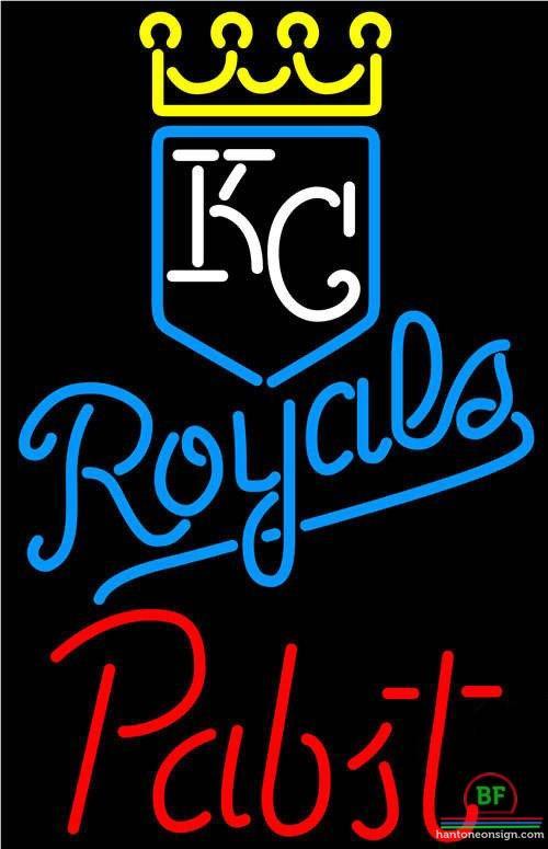 Custom Pabst Kansas City Royals Neon Sign MLB Teams Neon Light