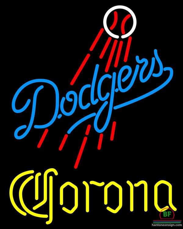 Custom Corona Los Angeles Dodgers Neon Sign MLB Teams Neon Light