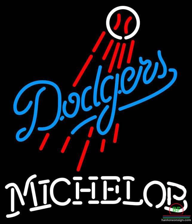 Custom Michelob Los Angeles Dodgers Neon Sign MLB Teams Neon Light