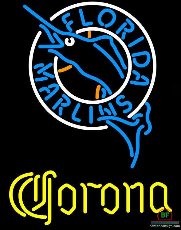 Custom Corona Florida Miami Marlins Neon Sign MLB Teams Neon Light