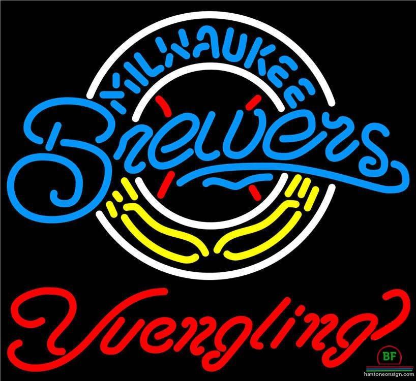 Custom Yuengling Milwaukee Brewers Neon Sign MLB Teams Neon Light