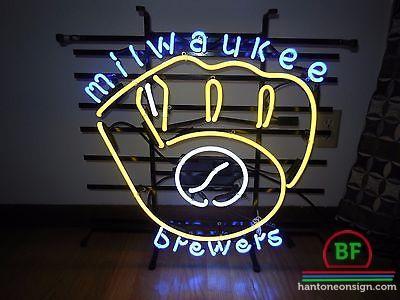 Custom Milwaukee Brewers Neon Sign MLB Teams Neon Light