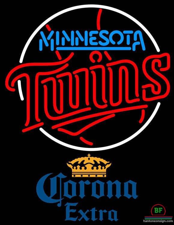 Custom Corona Extra Minnesota Twins Neon Sign MLB Teams Neon Light